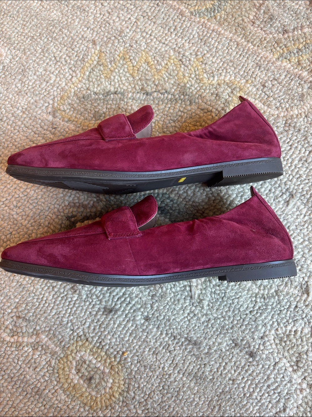 Cole Haan Suede Penny Loafers in Wine 🍷 - Picture 3 of 5